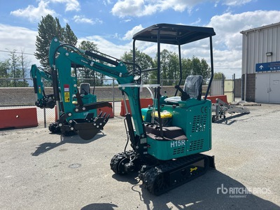 2025 CFG H15R Mini Excavator (Unused)