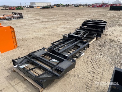 Quantity of (10) 2026 Mower King SA 48 in Fourches pour Skid Steer (Unused)