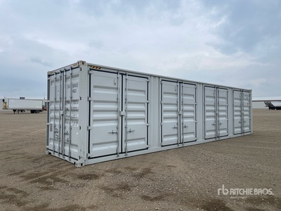 2026 40 ft High Cube Multi-Door Conteneur de stockage