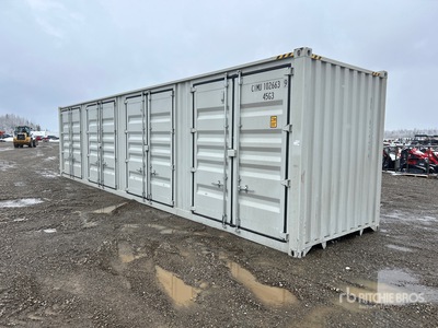 2026 40 ft High Cube Multi-Door Storage Container