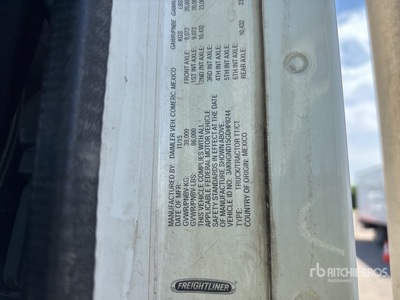 2016 Freightliner Coronado 122SD 8x4 Tri/A Day Cab Truck Tractor