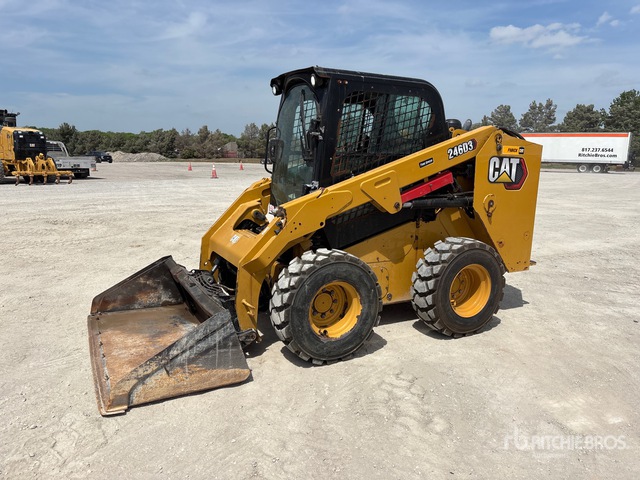 2022 Cat 246D3 Two-Speed Skid Steer Loader