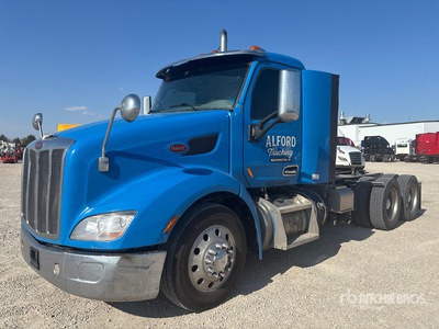 2017 Peterbilt 579 6x4 T/A Day Cab Truck Tractor