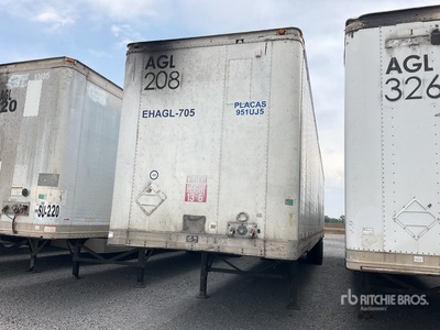 1999 Trailmobile 53 ft x 102 in T/A Van Trailer