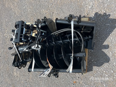 Quantity of (9) 2026 AGT 12EX-ATA Mini Excavator Attachments (Unused)