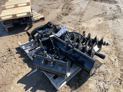 Quantity of (9) 2026 AGT 12EX-ATA Mini Excavator Attachments (Unused)