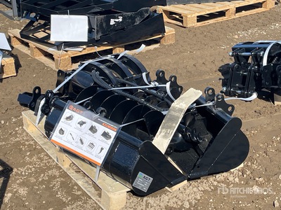 Quantity of (9) 2026 AGT 12EX-ATA Mini Excavator Attachments (Unused)