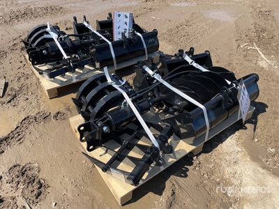 Quantity of (9) 2026 AGT 12EX-ATA Mini Excavator Attachments (Unused)
