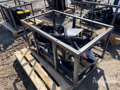 2026 Mower King SSECAG-Y Skid Steer Auger (Unused)