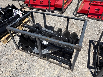 2026 Mower King SSECAG-Y Skid Steer Auger (Unused)