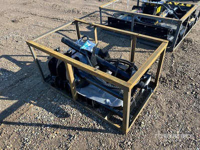 2026 Mower King SSECAG-Y Skid Steer Auger (Unused)