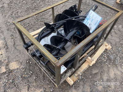 2026 Mower King SSECAG-Y Skid Steer Auger (Unused)