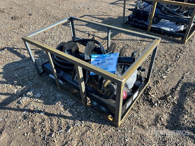 2026 Mower King SSECAG-Y Skid Steer Auger (Unused)