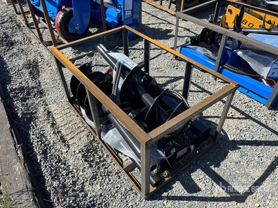 2026 Mower King SSECAG-Y Skid Steer Auger (Unused)