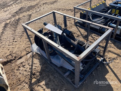 2026 Mower King SSECAG-Y Skid Steer Auger (Unused)