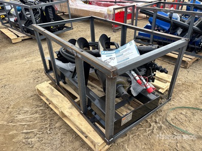 2026 Mower King SSECAG-Y Skid Steer Auger (Unused)