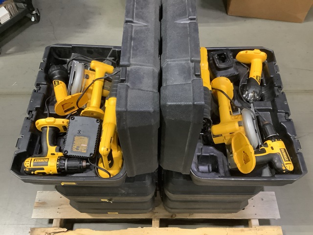 (6) DeWalt Tool Combo Kits (6) DeWalt Tool Combo Kits