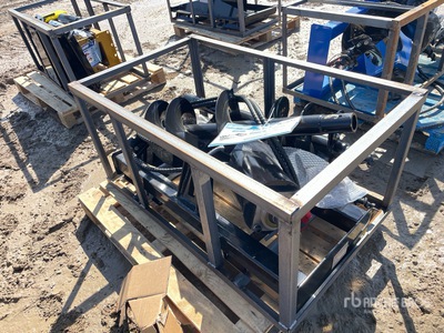 2026 Mower King SSECAG-Y Skid Steer Auger (Unused)