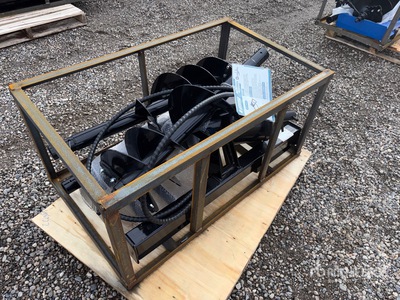 2026 Mower King SSECAG-Y Skid Steer Auger (Unused)