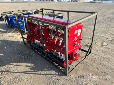 2026 AGT STSD10 66 in 3-Point Skid Steer Seeder (Unused)