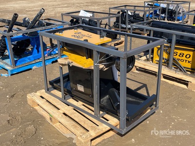 2026 AGT PD680-PZ 8 in Skid Steer Post Driver (Unused)