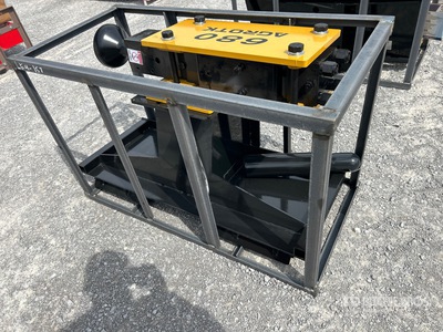 2026 AGT PD680-PZ Skid Steer Post Driver (Unused)