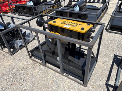 2026 AGT PD680-PZ 8 in Skid Steer Post Driver (Unused)