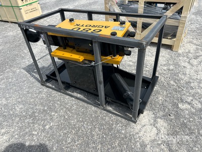 2026 AGT PD680-PZ Skid Steer Post Driver (Unused)