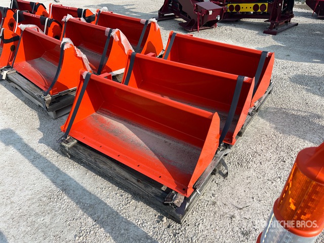 Quantity of (3) Kubota 47 in General Purpose Pin-On Ag Tractor Bucket
