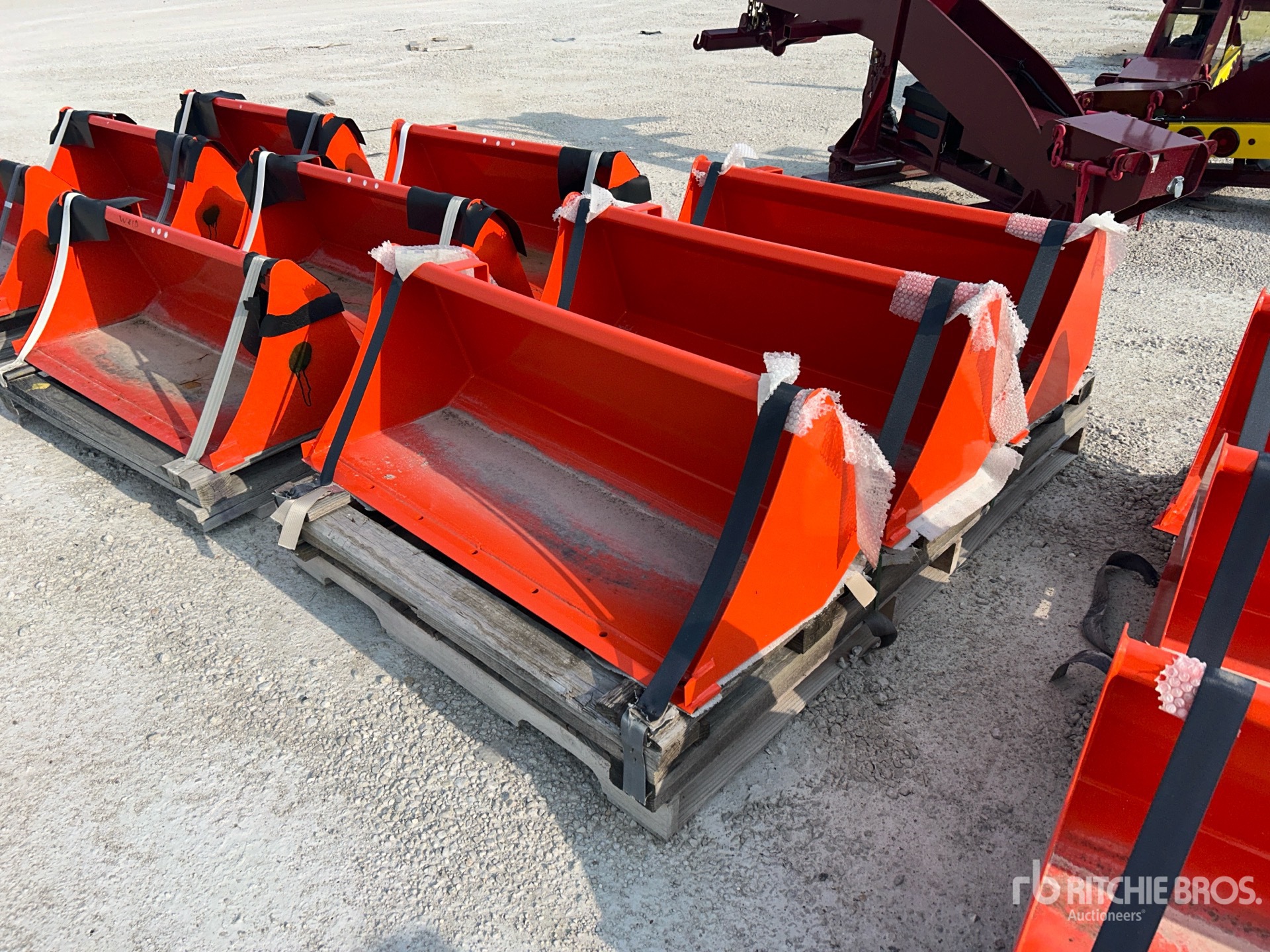 Quantity of (3) Kubota 47 in General Purpose Pin-On Ag Tractor Bucket