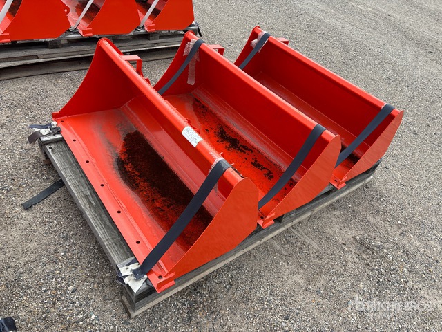 Quantity of (3) Kubota 47 in Pin-On Ag Tractor Bucket