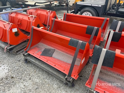 Quantity of (3) 47 in General Purpose Pin-On Ag Tractor Bucket