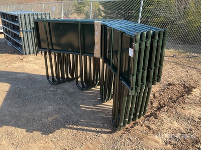 Quantity of (2) 2025 BYT HDTBF45 HD Tombstone Bale Viehfutterautomat (Unused)