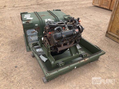 6.5L Diesel Engine w/Shipping Container