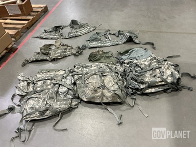 (14) Large Field Pack Sets & (266) Fighting Load Carriers