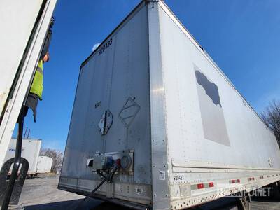 2012 Great Dane T/A 48' Spring ride van Remolque de furgoneta