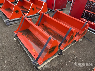 Quantity of (3) 47 in Pin-On Frontladerschaufel