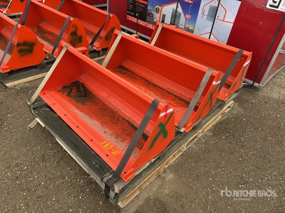 Quantity of (3) 47 in Pin-On Frontladerschaufel