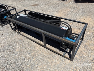 2026 Mower King ECSSTR072 72 in Skid Steer Tiller (Unused)