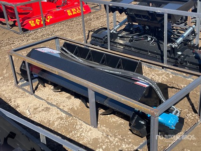 2026 Mower King ECSSTR072 72 in Skid Steer Tiller (Unused)