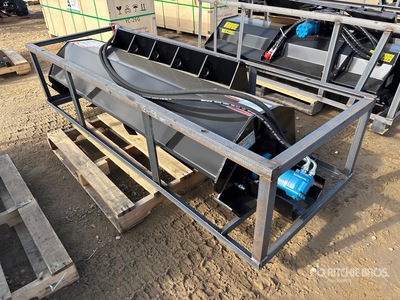 2026 Mower King ECSSTR072 72 in Skid Steer Tiller (Unused)