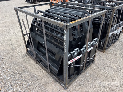 Quantity of (5) 2026 AGT SSCPF48-4400-HFF 48 in Skid Steer Forks (Unused)