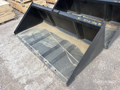 Mid-State 80 In High Capacity Skid Steer Bucket (Unused)