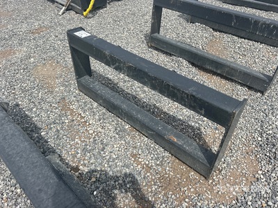 All-Star Skid Steer Attachment Mounting Plate (Unused)