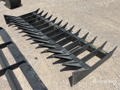 84 in Skid Steer Root Rake (Unused)