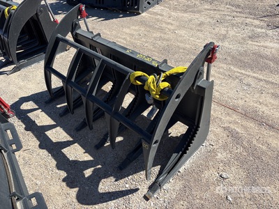 Mid-State 60 In E-Series Râteau à racines pour chargeuse à différentiel (Unused)