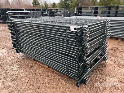 Quantity of (25) 2025 BYT MSPP07 7 ft Mesh Sheep Panel para ganado (Unused)