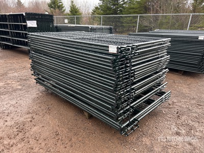 Quantity of (25) 2025 BYT MSPP07 7 ft Mesh Sheep Viehzuchtgremium (Unused)