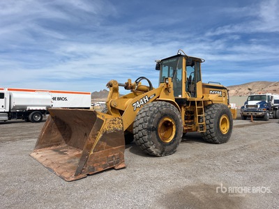 1998 John Deere 744H Wiellader
