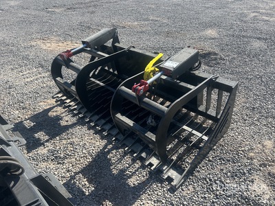 All-Star 72 in Skeleton Rock Skid Steer Grapple